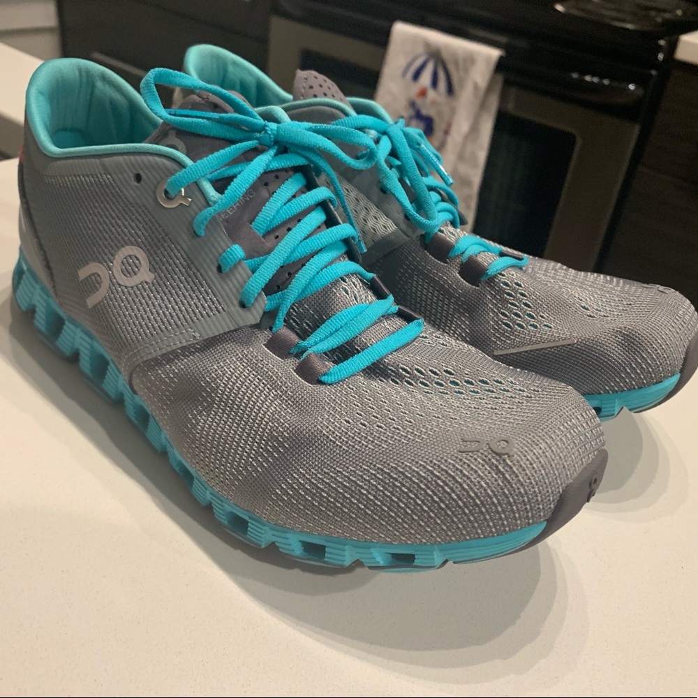 QC running shoes